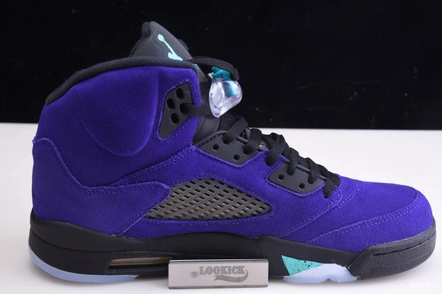 Rep TB Jordan Air Retro Grape 136027-500 5 Alternate 0702